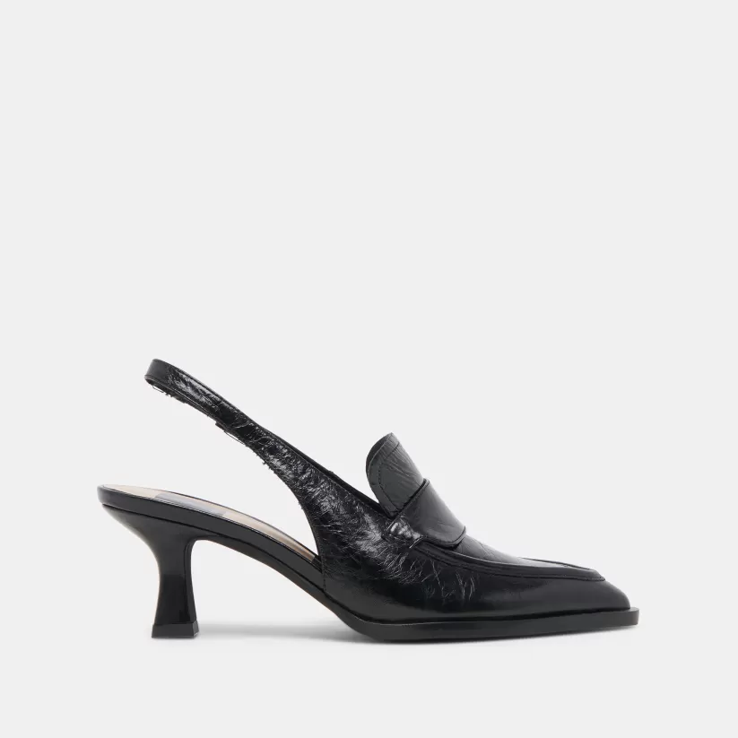 Heels | Dolce Vita ADELE HEELS MIDNIGHT CRINKLE PATENT LEATHER MIDNIGHTCRINKLEPATENTLEATHER