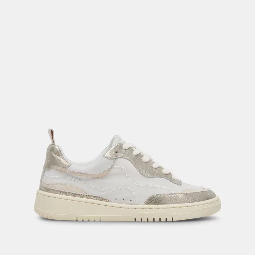 Sneakers | Dolce Vita ADELLA SNEAKERS WHITE GOLD LEATHER WHITEGOLDLEATHER