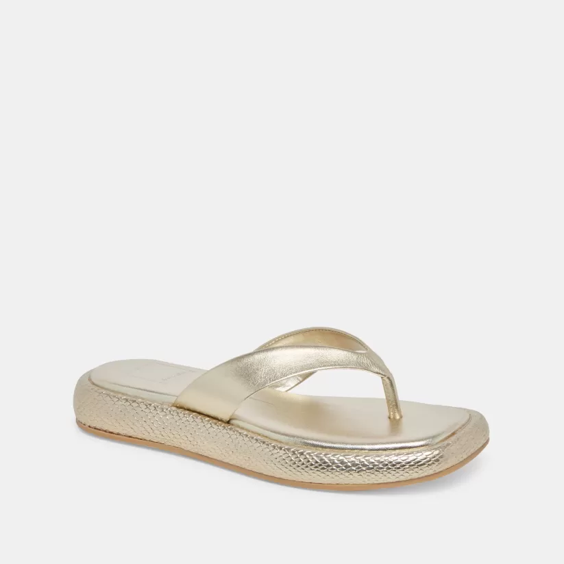 Sandals | Dolce Vita ADIN SANDALS PLATINUM DISTRESSED LEATHER PLATINUMDISTRESSEDLEATHER