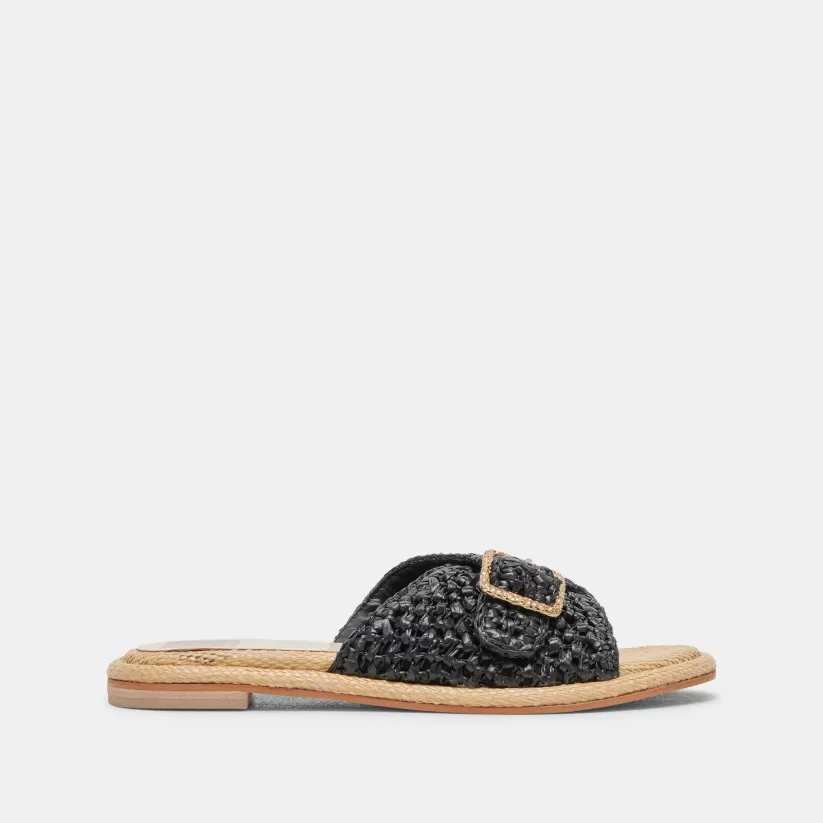 Sandals | Dolce Vita ALONZO SANDALS ONYX RAFFIA ONYXRAFFIA