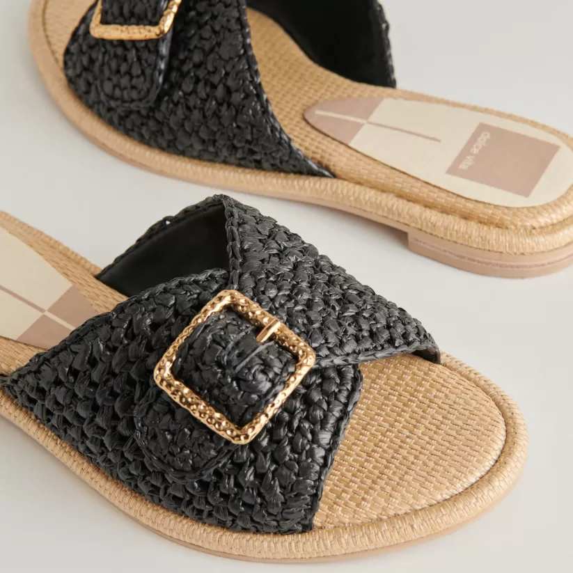Sandals | Dolce Vita ALONZO SANDALS ONYX RAFFIA ONYXRAFFIA