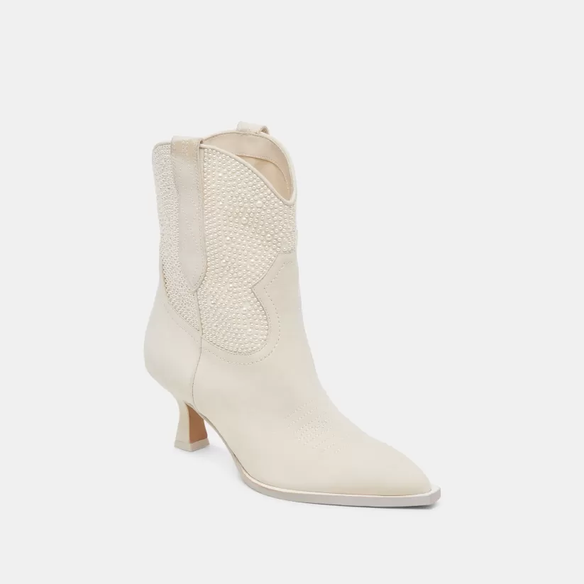 Western Inspired | Dolce Vita ANGEL PEARL BOOTIES VANILLA PEARLS VANILLAPEARLS
