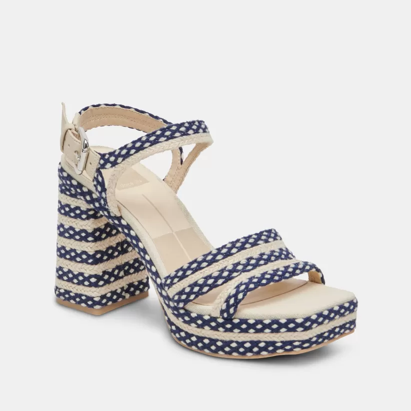 Heels | Dolce Vita ARNELA HEELS NAVY MULTI WOVEN NAVYMULTIWOVEN
