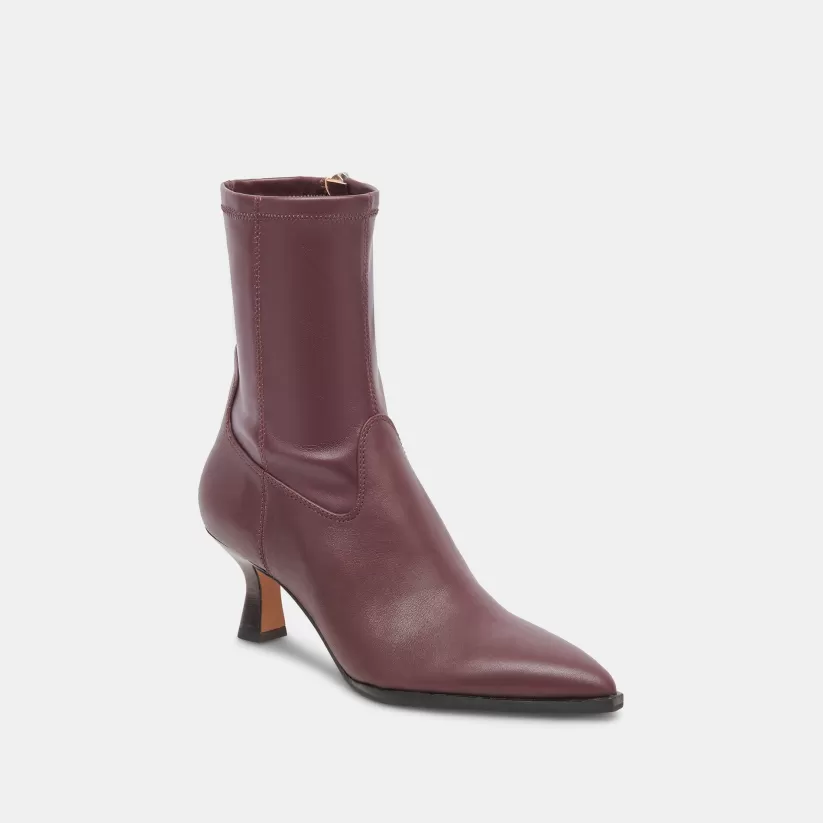 Wide Calf | Dolce Vita ARYA WIDE CALF BOOTS WINE LEATHER WINELEATHER