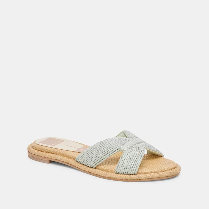 Sandals | Dolce Vita ATOMIC SANDALS MINT RAFFIA MINTRAFFIA