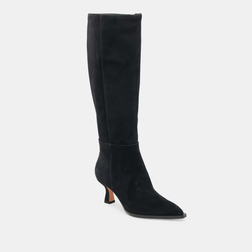 Tall Boots | Boots & Booties | Dolce Vita AUGGIE BOOTS ONYX SUEDE ONYXSUEDE