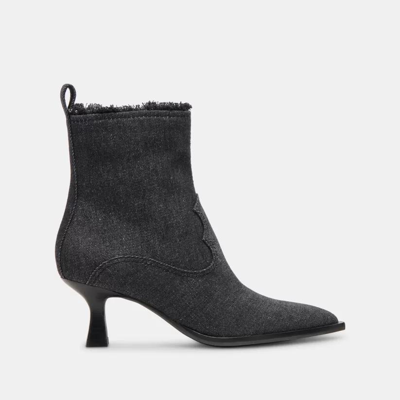 Western Inspired | Dolce Vita AUSTIN BOOTS CARBON DENIM CARBONDENIM