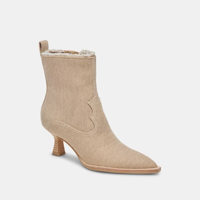 Western Inspired | Dolce Vita AUSTIN BOOTS SESAME DENIM SESAMEDENIM