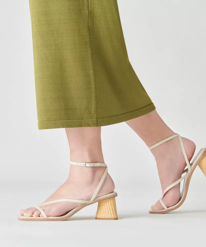 Sandals | Heels | Dolce Vita BANITA SANDALS IVORY LEATHER IVORYLEATHER