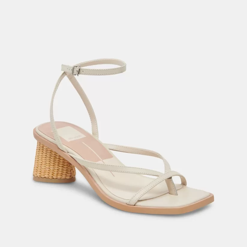 Wide Widths | Sandals | Dolce Vita BANITA WIDE SANDALS IVORY LEATHER IVORYLEATHER