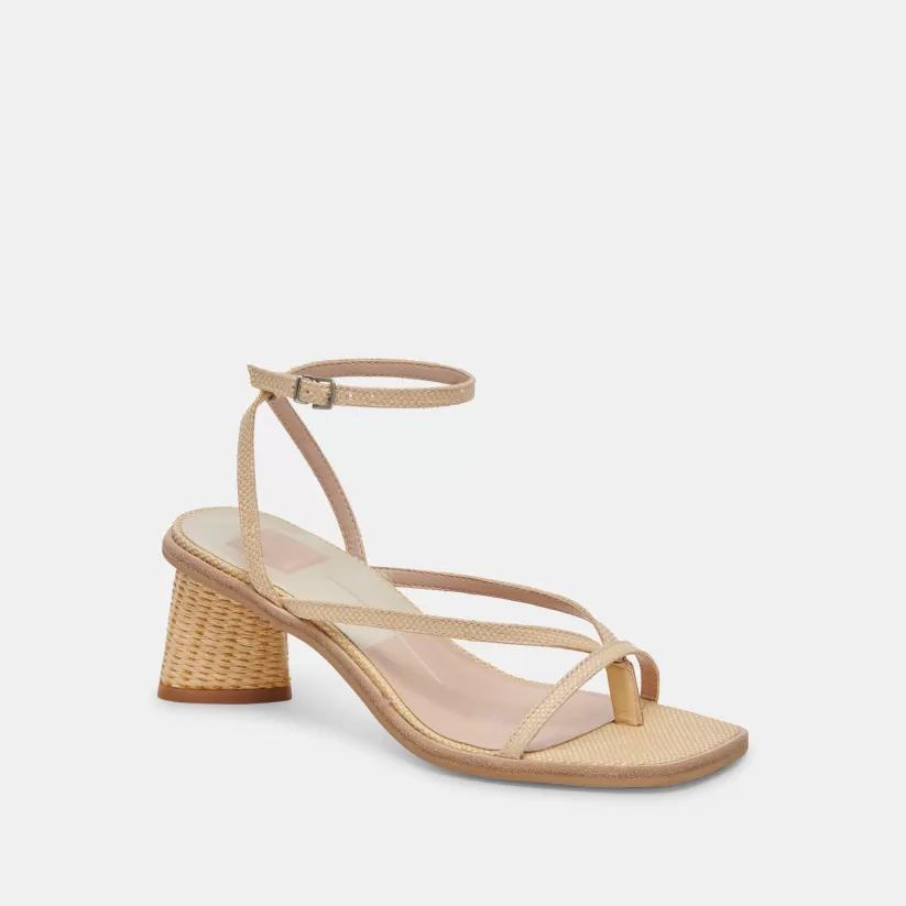 Wide Widths | Sandals | Dolce Vita BANITA WIDE SANDALS LT NATURAL RAFFIA LTNATURALRAFFIA
