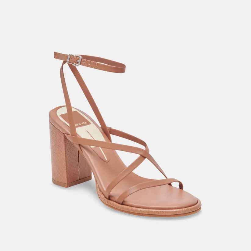 Sandals | Heels | Dolce Vita BARLY HEELS CIDER LEATHER CIDERLEATHER
