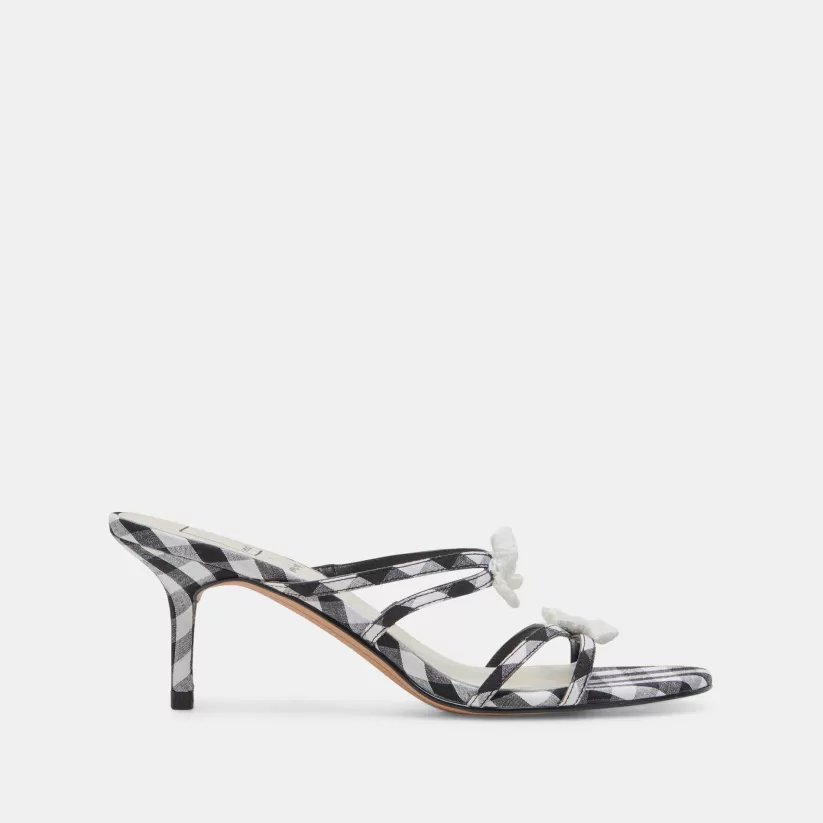 Heels | Dolce Vita BETE HEELS BLACK WHITE GINGHAM BLACKWHITEGINGHAM