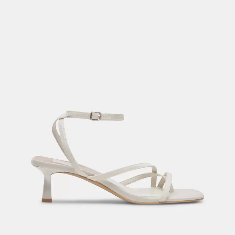 Sandals | Heels | Dolce Vita BETSI HEELS OFF WHITE SATIN OFFWHITESATIN