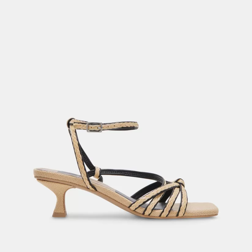 Wide Widths | Sandals | Dolce Vita BEV BRAID WIDE HEELS BLACK NATURAL JUTE BLACKNATURALJUTE