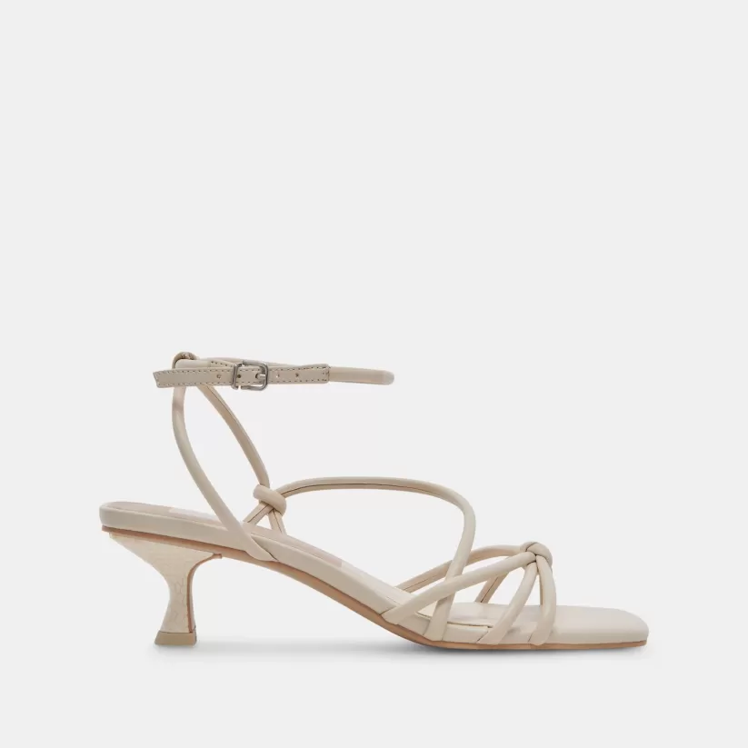 Wide Widths | Sandals | Dolce Vita BEV WIDE HEELS IVORY LEATHER IVORYLEATHER