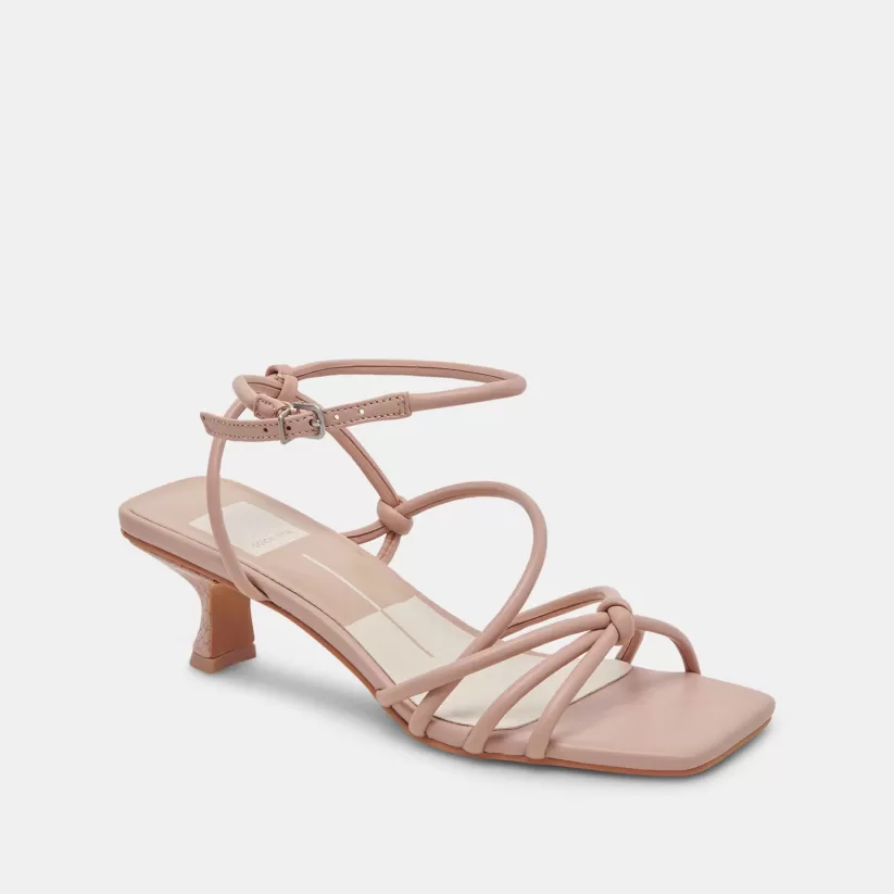Wide Widths | Sandals | Dolce Vita BEV WIDE HEELS ROSE LEATHER ROSELEATHER