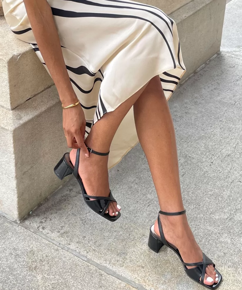 Heels | Dolce Vita BLAKLY HEELS MIDNIGHT CRINKLE PATENT MIDNIGHTCRINKLEPATENT