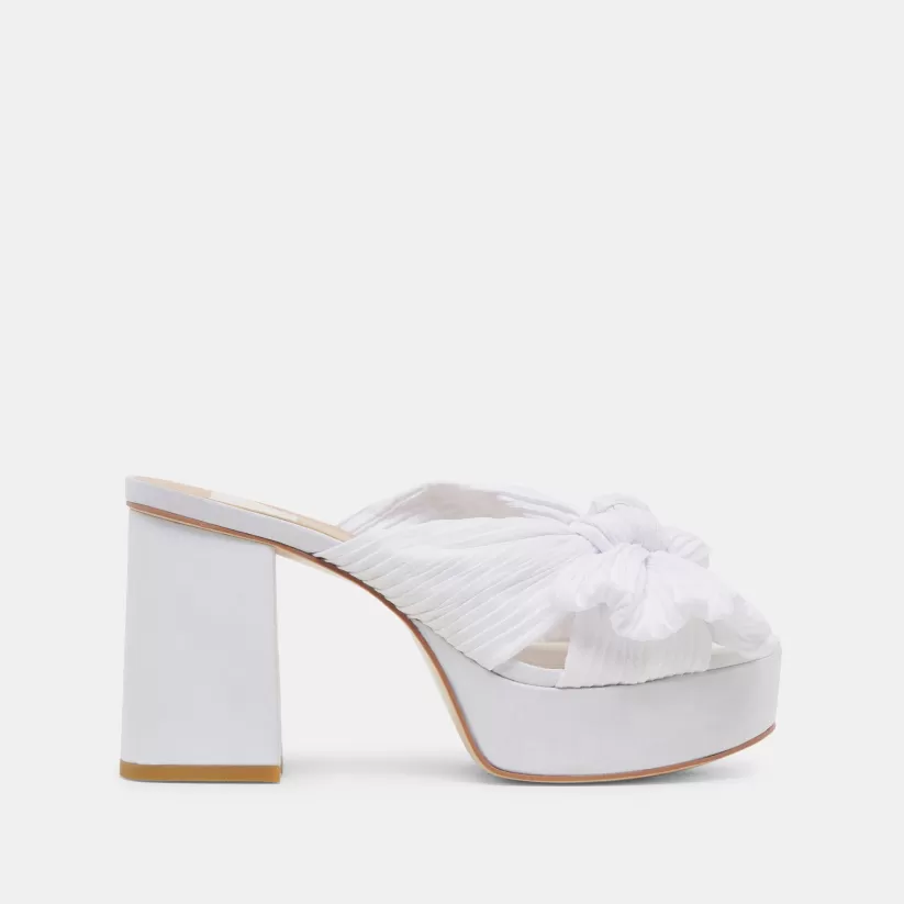 Heels | Dolce Vita BLARE HEELS WHITE SATIN WHITESATIN