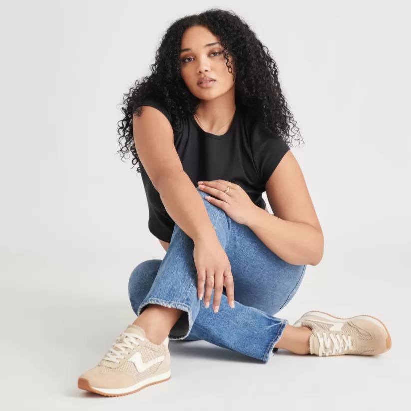 Style Spotlight: Notice | Sneakers | Dolce Vita B.NTCD MESH SNEAKERS SESAME WOVEN MESH SESAMEWOVENMESH