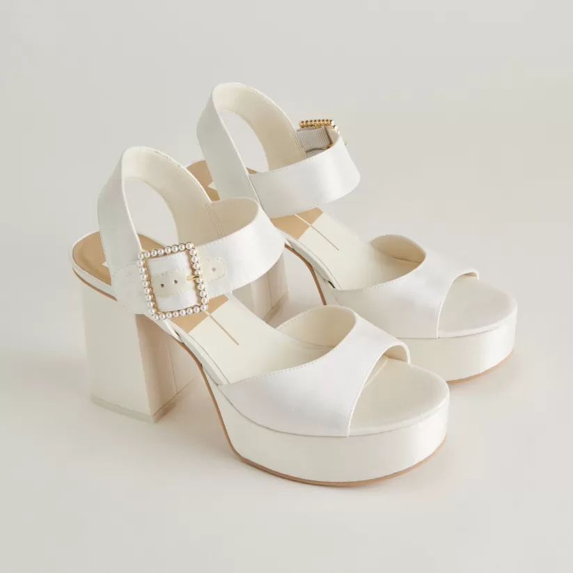 Extended Sizing | Heels | Dolce Vita BOBBY PEARL HEELS WHITE PEARLS WHITEPEARLS