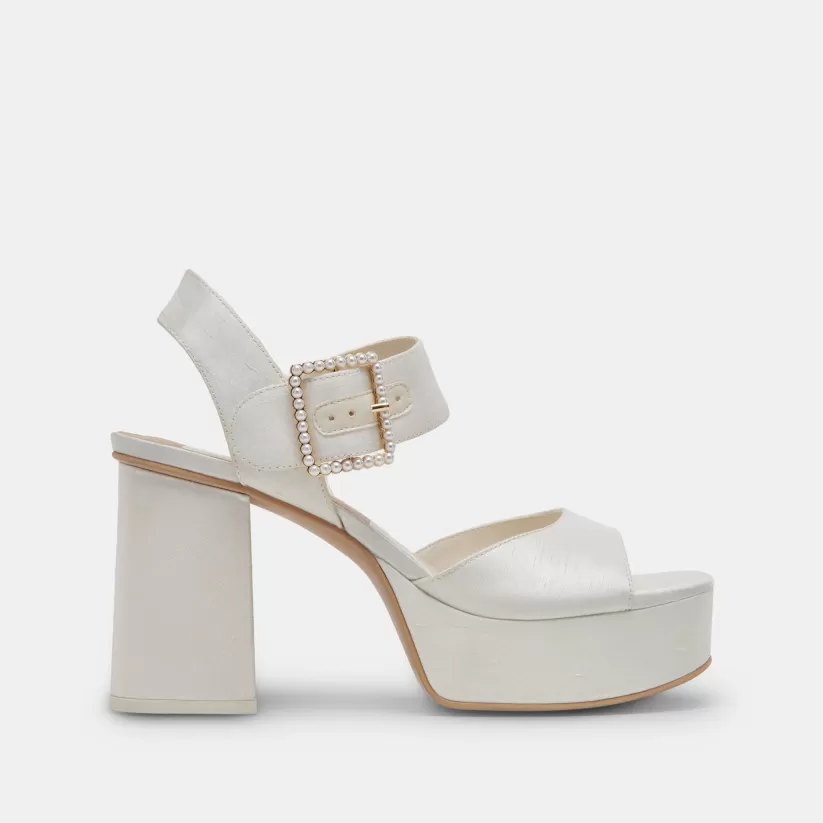 Extended Sizing | Heels | Dolce Vita BOBBY PEARL HEELS WHITE PEARLS WHITEPEARLS