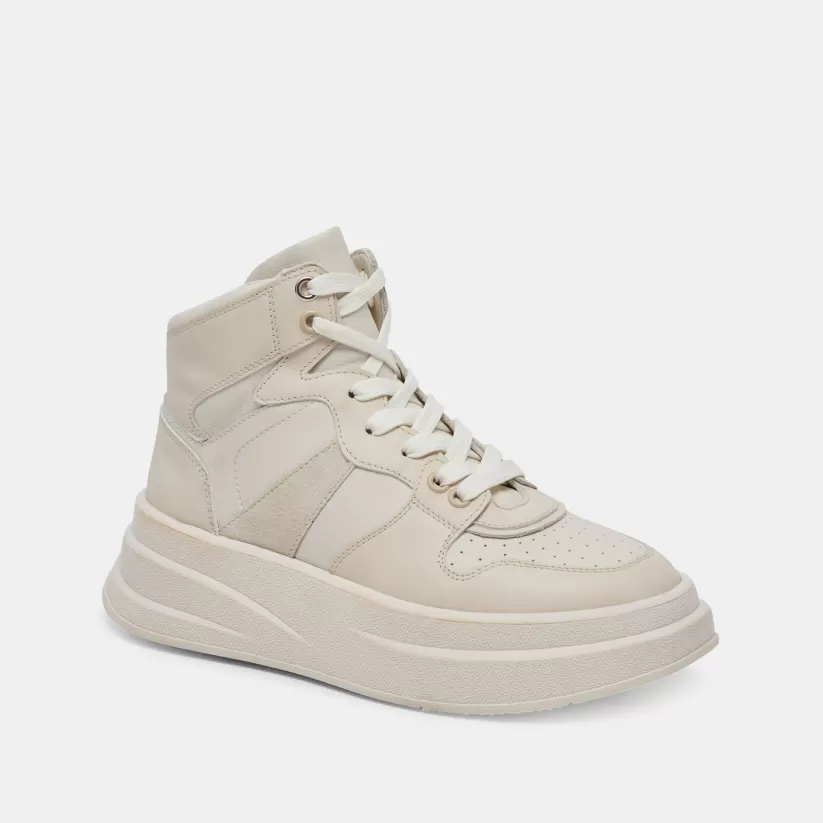 Sneakers | Dolce Vita BRAX SNEAKER IVORY LEATHER IVORYLEATHER