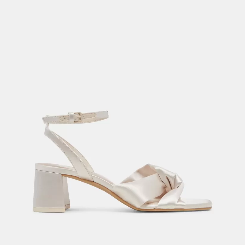 Heels | Dolce Vita BRENNA HEELS IVORY SATIN IVORYSATIN