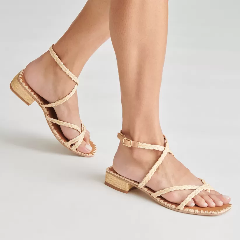 Sandals | Dolce Vita BRINN SANDALS LT NATURAL RAFFIA LTNATURALRAFFIA