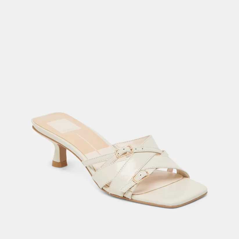 Heels | Dolce Vita BRYANT HEELS IVORY CRINKLE PATENT IVORYCRINKLEPATENT