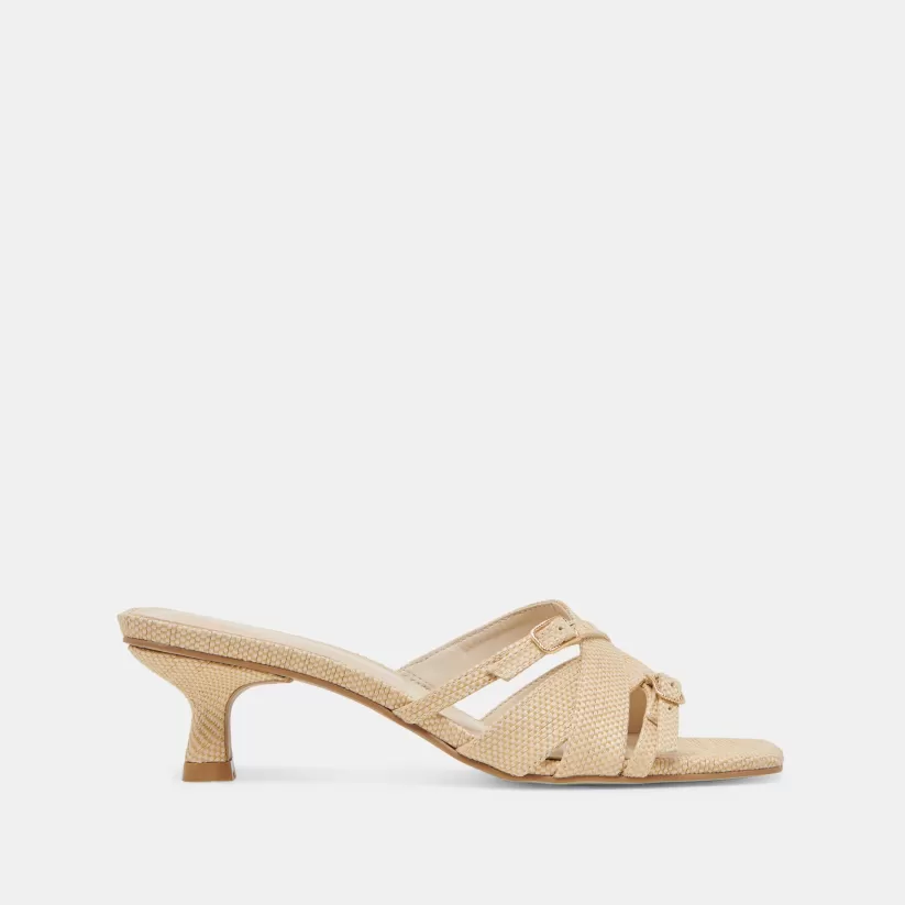 Heels | Dolce Vita BRYANT HEELS NATURAL WOVEN RAFFIA NATURALWOVENRAFFIA