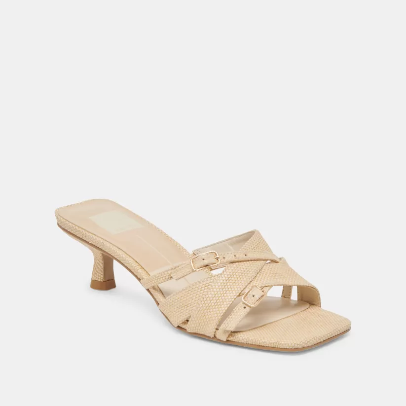 Heels | Dolce Vita BRYANT HEELS NATURAL WOVEN RAFFIA NATURALWOVENRAFFIA