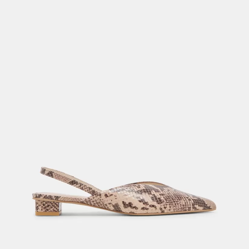 Mules & Clogs | Flats & Loafers | Dolce Vita BYANCA FLATS SAND EMBOSSED LEATHER SANDEMBOSSEDLEATHER