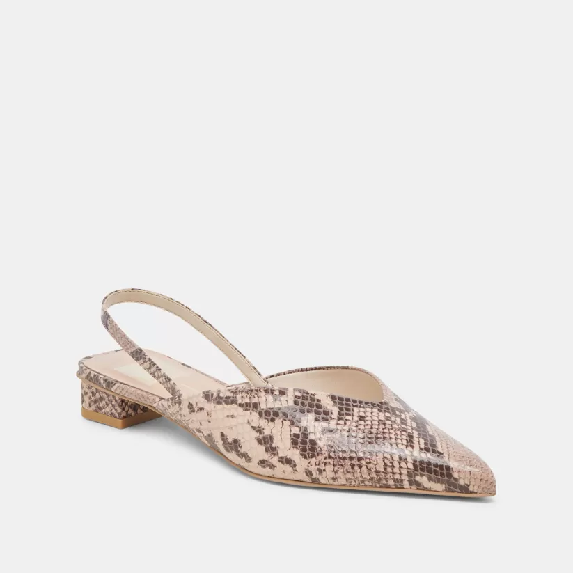 Mules & Clogs | Flats & Loafers | Dolce Vita BYANCA FLATS SAND EMBOSSED LEATHER SANDEMBOSSEDLEATHER
