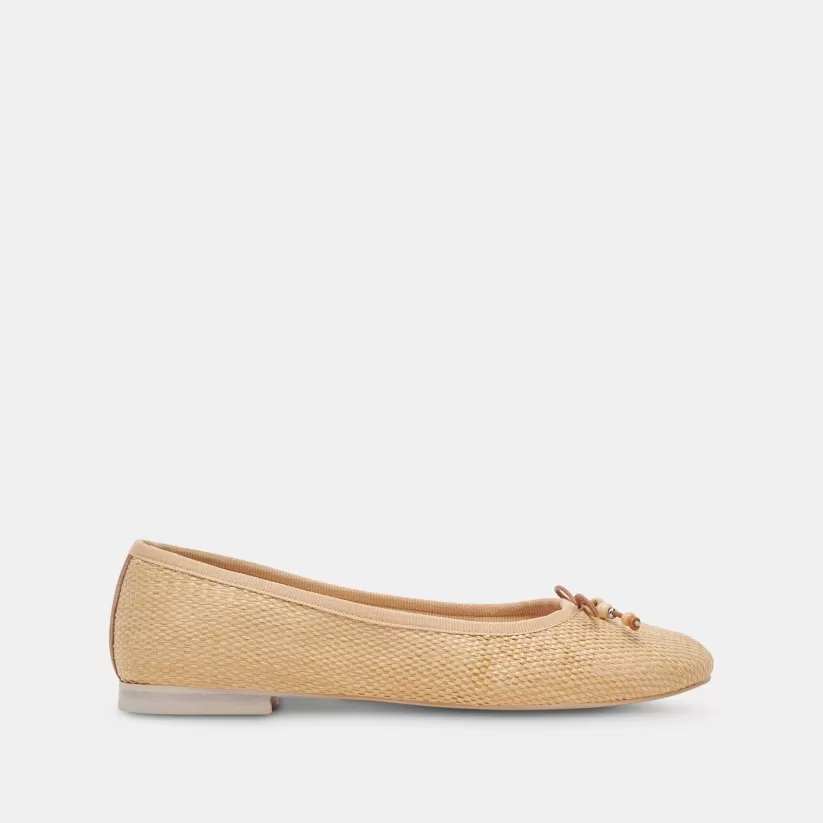 Ballet Flats | Flats & Loafers | Dolce Vita CACY BALLET FLATS NATURAL RAFFIA NATURALRAFFIA