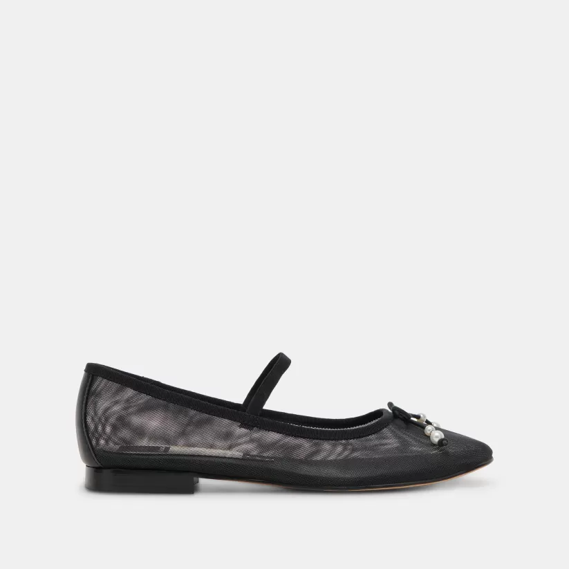 Mary Janes | Ballet Flats | Dolce Vita CADEL BALLET FLATS BLACK PEARLS BLACKPEARLS