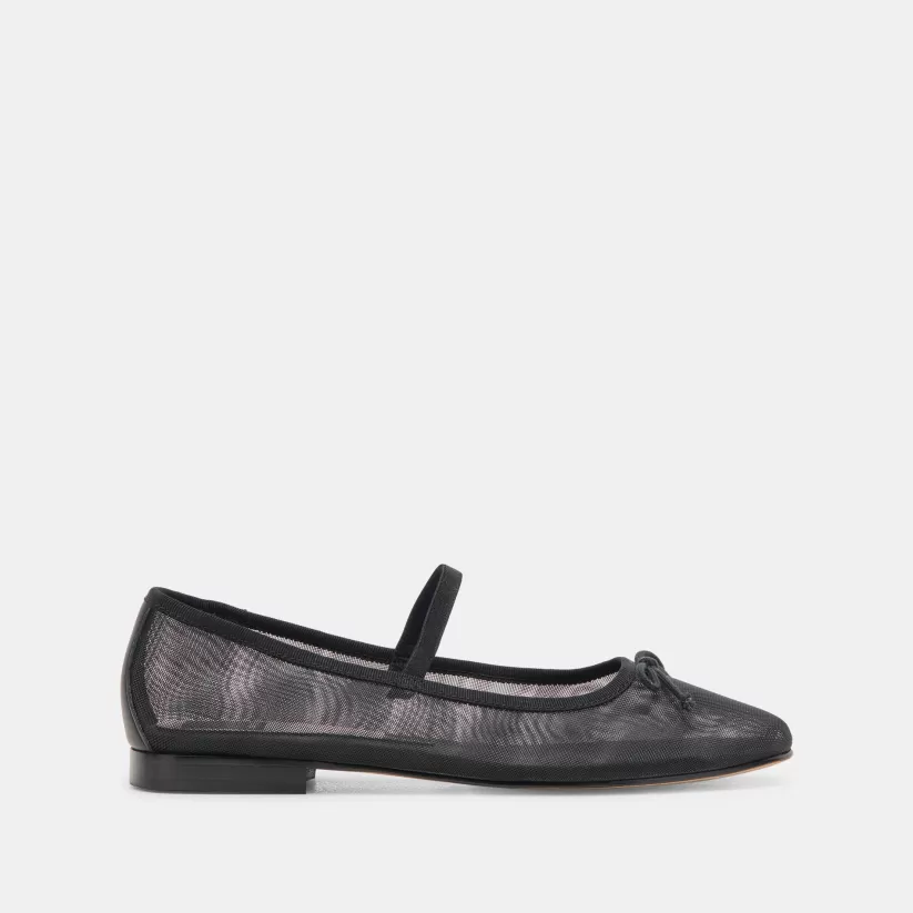 Mary Janes | Ballet Flats | Dolce Vita CADEL BALLET FLATS ONYX MESH ONYXMESH