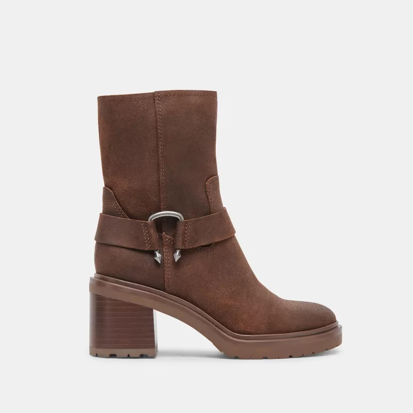 Western Inspired | Dolce Vita CAMROS BOOTS COCOA SUEDE COCOASUEDE