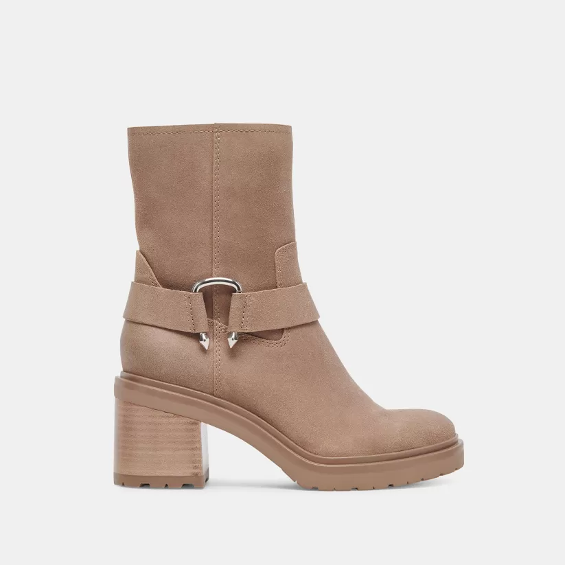 Western Inspired | Dolce Vita CAMROS BOOTS TRUFFLE SUEDE TRUFFLESUEDE