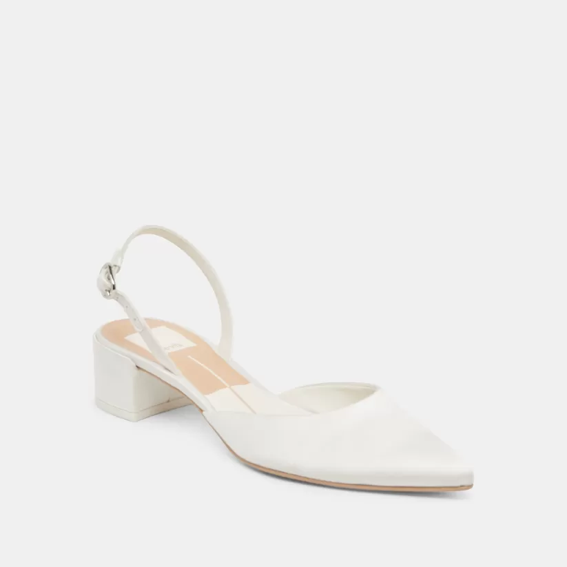 Heels | Dolce Vita CAREL HEELS TRUE WHITE SATIN TRUEWHITESATIN