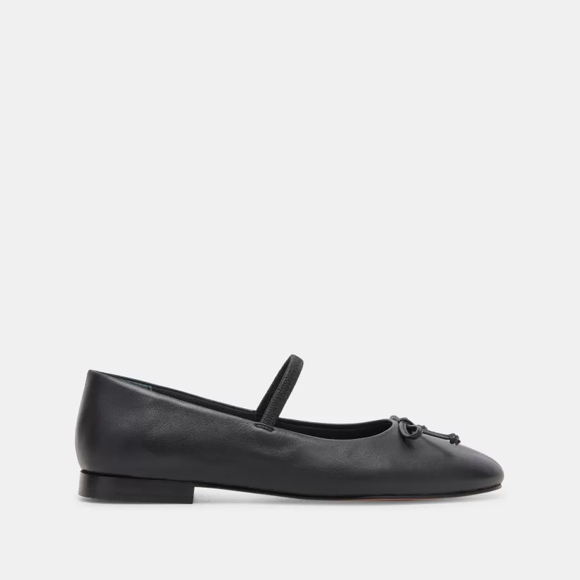 Mary Janes | Ballet Flats | Dolce Vita CARIN BALLET FLATS BLACK LEATHER BLACKLEATHER