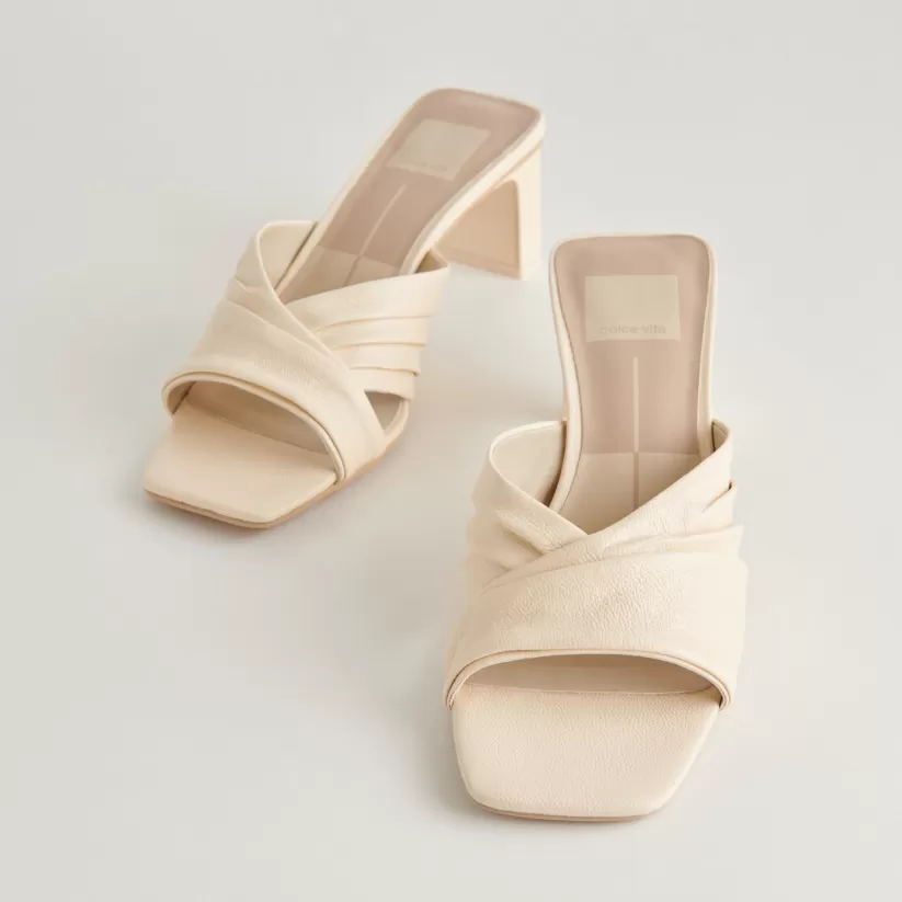 Sandals | Heels | Dolce Vita CARLAN HEELS BONE LEATHER BONELEATHER