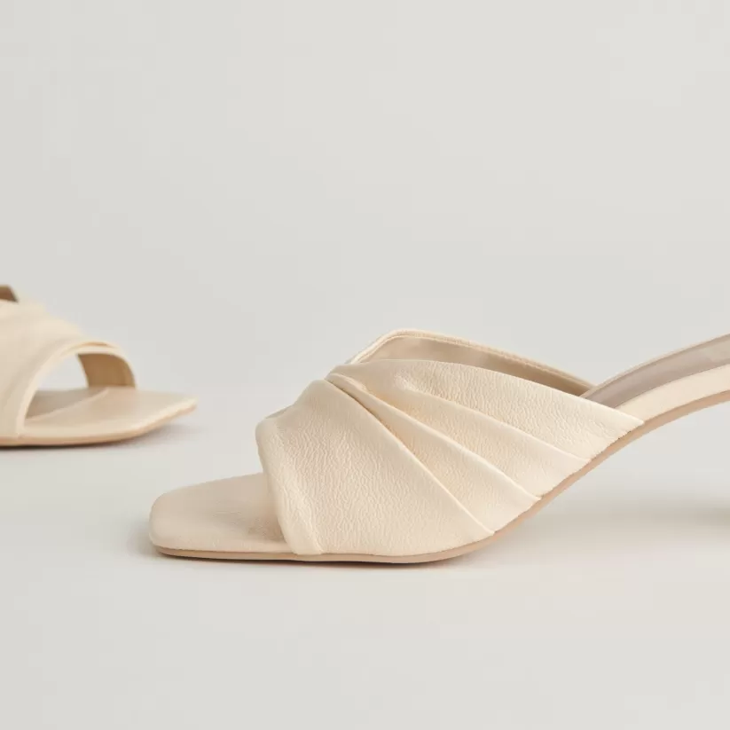 Sandals | Heels | Dolce Vita CARLAN HEELS BONE LEATHER BONELEATHER