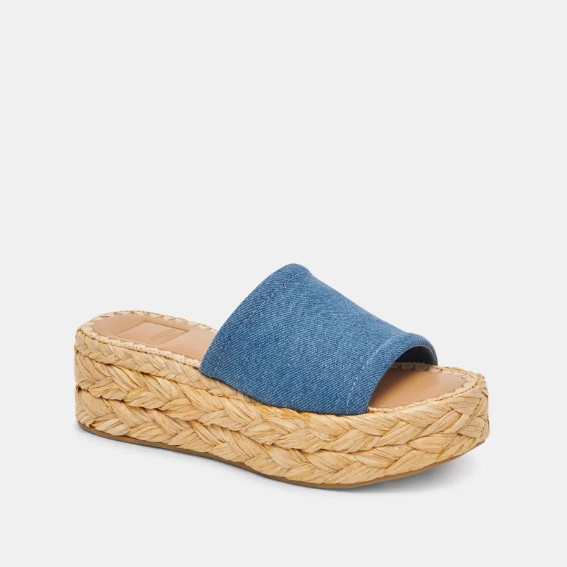 Sandals | Dolce Vita CHAVI SANDALS BLUE DENIM BLUEDENIM