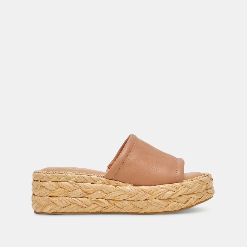Wide Widths | Sandals | Dolce Vita CHAVI WIDE SANDALS HONEY LEATHER HONEYLEATHER