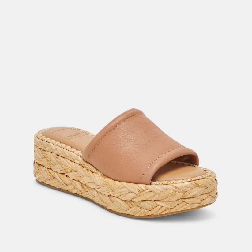 Wide Widths | Sandals | Dolce Vita CHAVI WIDE SANDALS HONEY LEATHER HONEYLEATHER