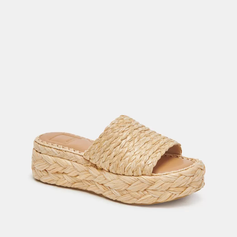 Wide Widths | Sandals | Dolce Vita CHAVI WIDE SANDALS LT NATURAL RAFFIA LTNATURALRAFFIA
