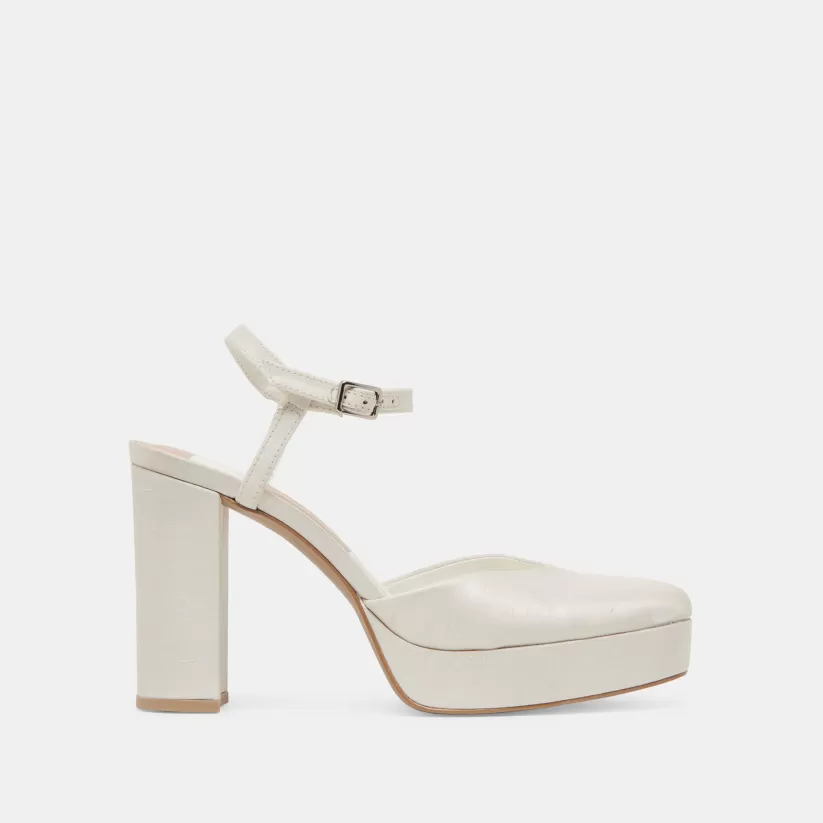 Heels | Dolce Vita CLAUD HEELS WHITE SATIN WHITESATIN