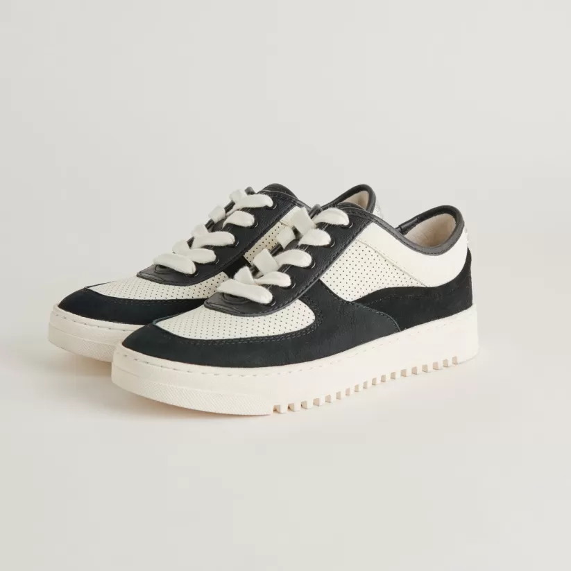 Sneakers | Dolce Vita CYRIL SNEAKERS BLACK WHITE LEATHER BLACKWHITELEATHER