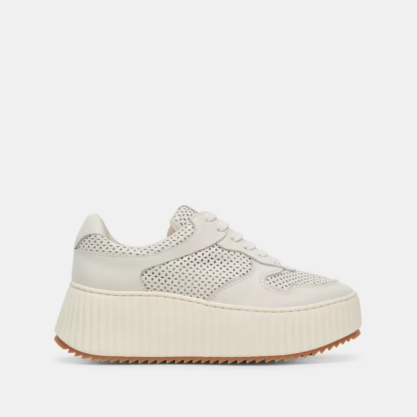 Sneakers | Dolce Vita DAISHA SNEAKERS WHITE PERFORATED LEATHER WHITEPERFORATEDLEATHER